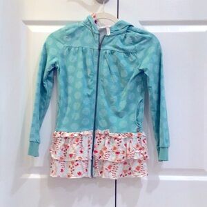 435 by Matilda Jane
Teal sip up jacket